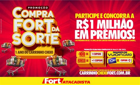 Fort Atacadista sorteia R$ 1 milhão em prêmios na。